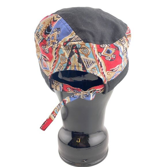 Vtg Y2K KBETHOS Hat Cap Women's Strapback Aztec Tribal Colorful Print Cotton NEW - Picture 5 of 8